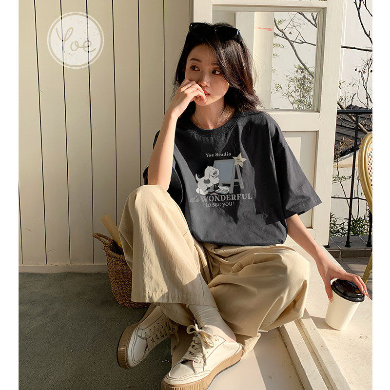 【19元1件】清仓男女短袖t恤休闲时尚棉质透气夏流行学生上衣内搭