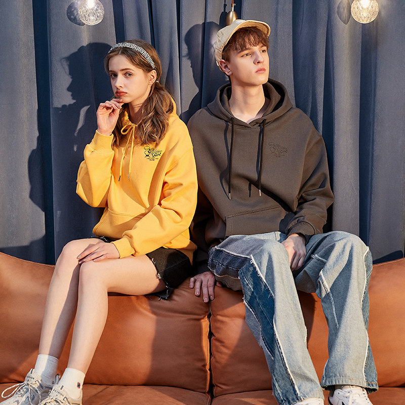 唐狮情侣装男女同码2021秋新款卫衣 唐狮喜之乐卫衣