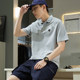 Tang Shi's new Hong Kong style men's short-sleeved polo shirt