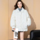 Tangshi 2025 new winter new cotton coat women's coat short small cotton jacket milk fufu small imitation lamb velvet cotton coat