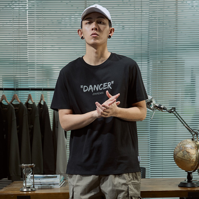 唐狮官方旗舰店2020夏装新款潮t恤 唐狮天悦T恤