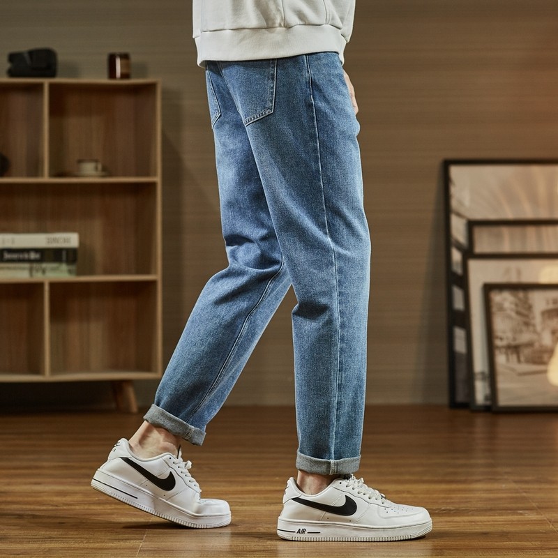 唐狮2021秋装新款男士韩版潮牛仔裤 唐狮天悦牛仔裤