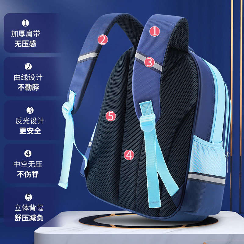 奥特曼小学生书包男背两用男孩拉杆 蕙心母婴书包