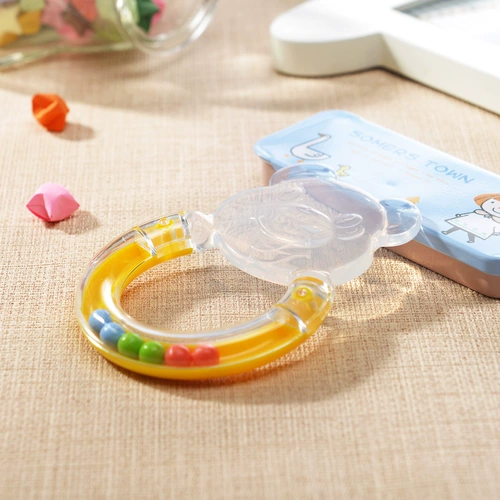 日康 Детский прорезыватель для правильного прикуса, нетоксичная жевательная силиконовая погремушка, игрушка