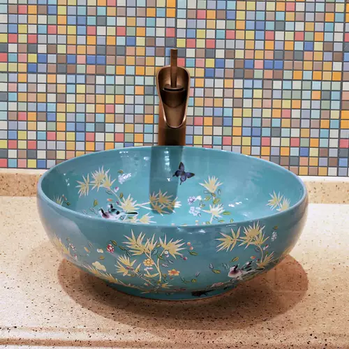 KASARO Красочная керамическая европейская стиль в пастырском стиле мозаика