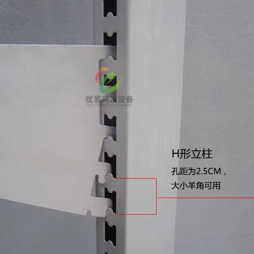 广式韩式羊角片超市货架层板撑片支架三角片三角铁货架配件配套件 - 图1