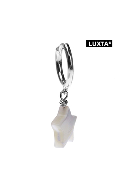 LUXTA天然母贝纯银耳环
