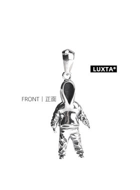 神秘项链纯银嘻哈吊坠饰品