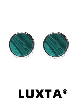 LUXTA无耳洞纯银耳钉男