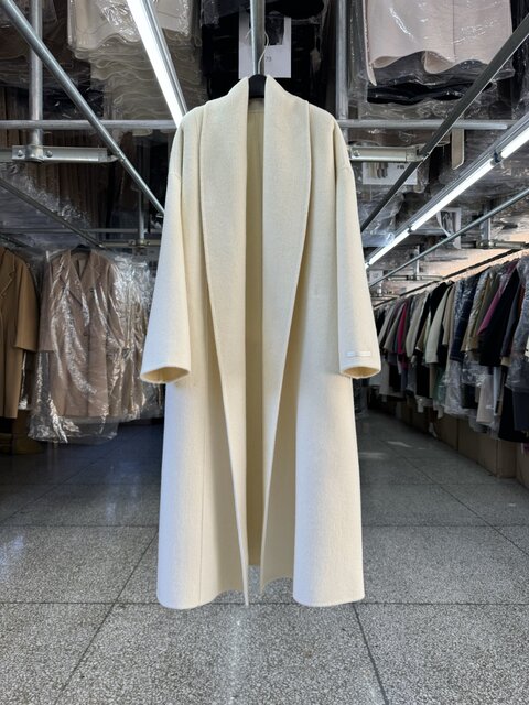 Lapel double-sided wool coat for women mid-length 25-year autumn and winter new Korean loose simple temperament woolen jacket