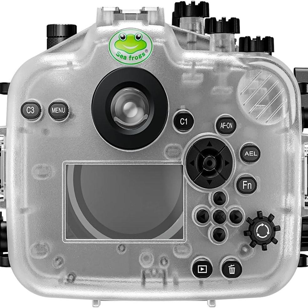 Seafrogs海蛙A7M4相机防水壳索尼A7M IV 专业潜水罩深潜40米 - 图0