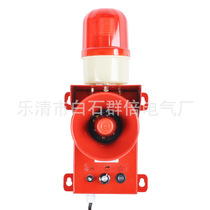 New STSG-110 body light alarm sound machine high decibel electronic buzzer one adjustable siren 220v