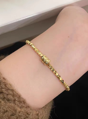 轻奢高级感蹦迪珠小蛮腰手链女ins时尚气质感手串个性百搭手饰品