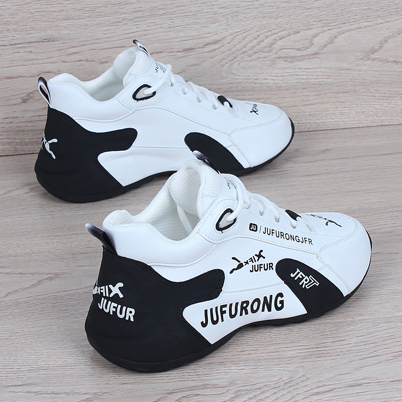 真皮男鞋2023秋季新款皮蓬老爹鞋运动休闲鞋百搭舒适软底小白鞋潮,淘宝优惠券,粉丝福利购,淘宝优惠卷