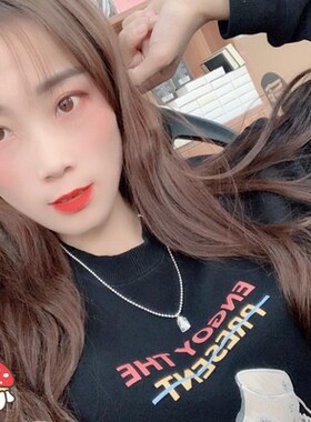 990纯银圆珠项链足银锁骨女短款毛衣链子简约时尚颈细款银珠素链
