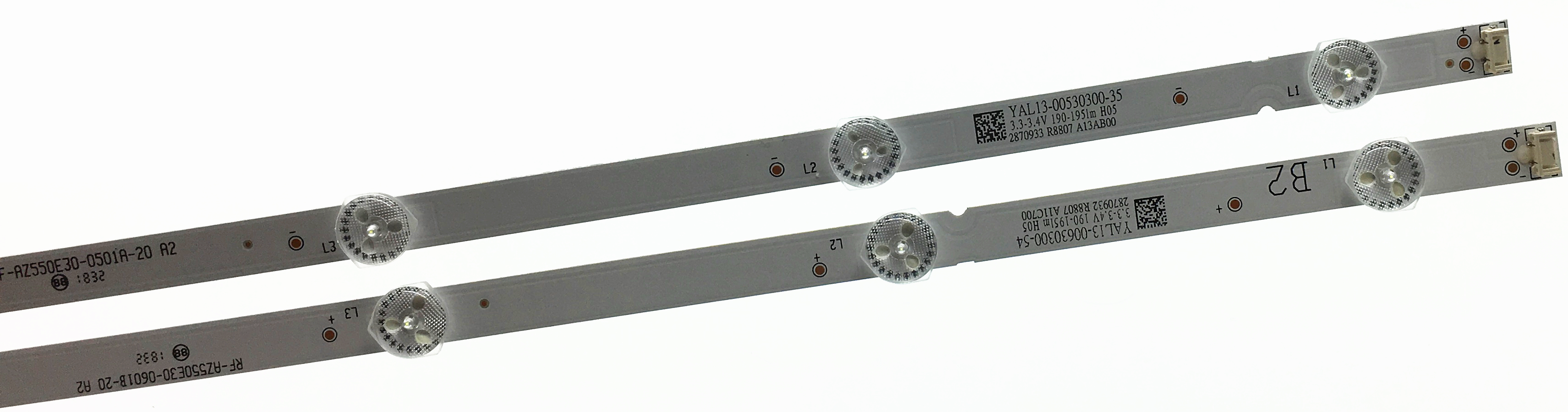 适用LG 55UJ6200-U灯条PPTV W55US灯条RF-AZ550E30-0601B/0501A-1 - 图3