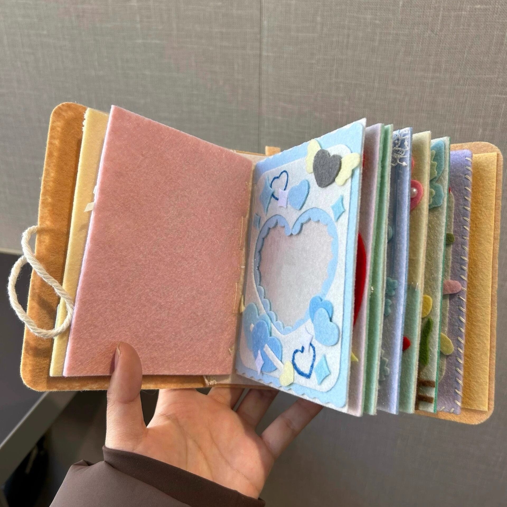 魔法小狗不织布卡册手工成品创意高颜值DIY拍立得收纳手账本礼物,淘宝优惠券,粉丝福利购,淘宝优惠卷