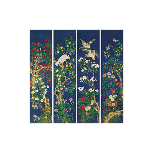 白卡拼图529片青桐花鸟集500成年解压中国风国画中式可裱框送礼 - 图3