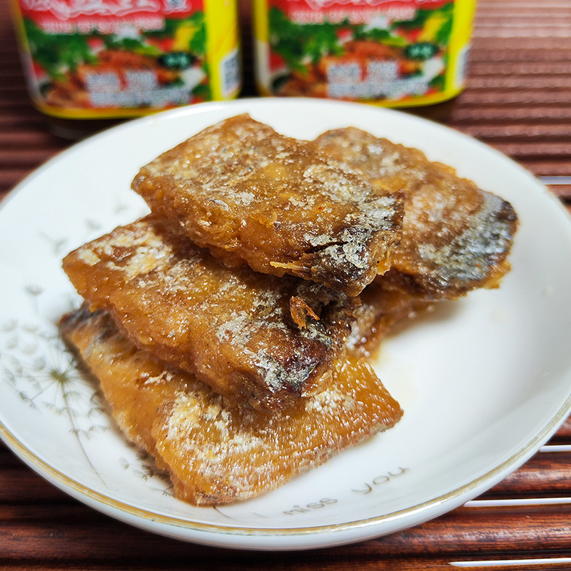 潮汕大妈 永汉带鱼咸鱼皇配粥下饭即食佐餐罐头杂咸2瓶*210g包邮 - 图2
