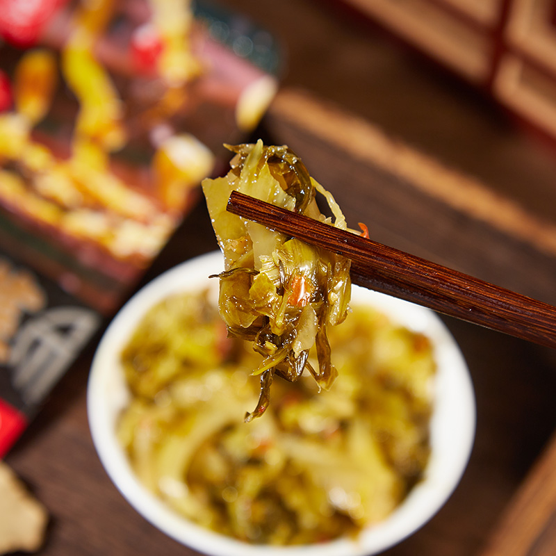 潮汕大妈烽泰炒酸菜咸菜香辣原味农家酸辣爽口拌饭菜咸菜佐餐下饭 - 图1
