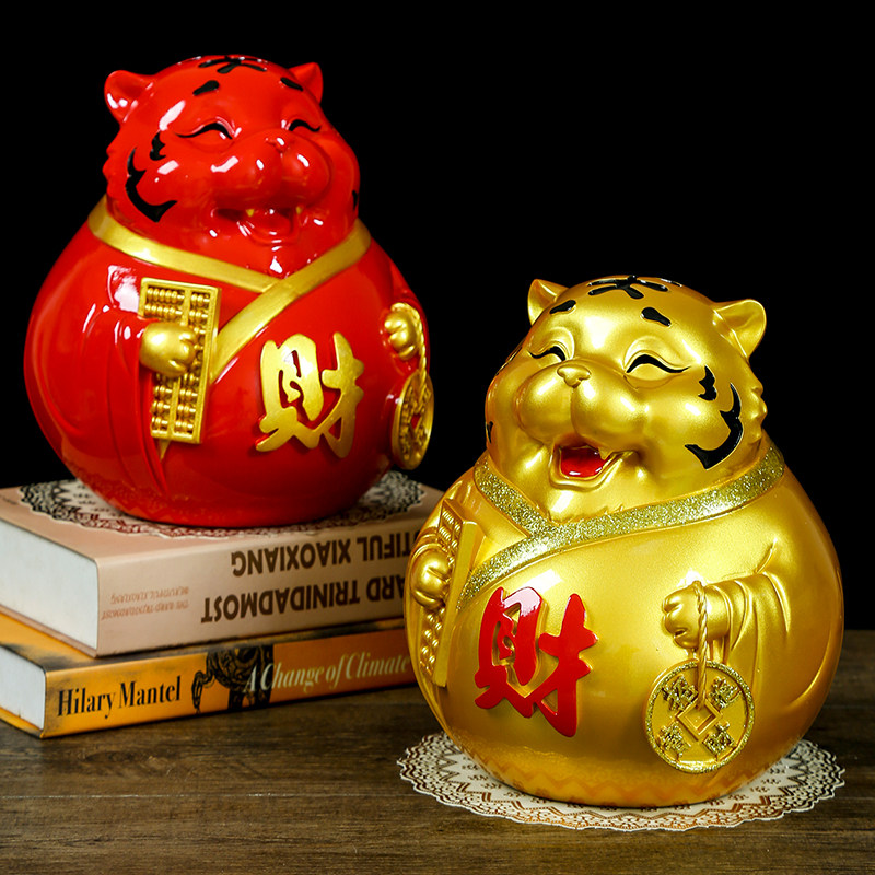 金牛存钱罐只进不出创意独特可存可取大号虎储钱罐大容量大人家用