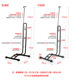 插入式停车架单车L型展示架自行车维修架立式山地车支撑架放车架