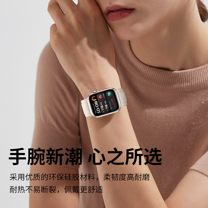 西蒙迪奥适用华为watchd2表带华为手表d2硅胶腕带watch d2血压表表带新款华为watchd替换带高端 - 图2