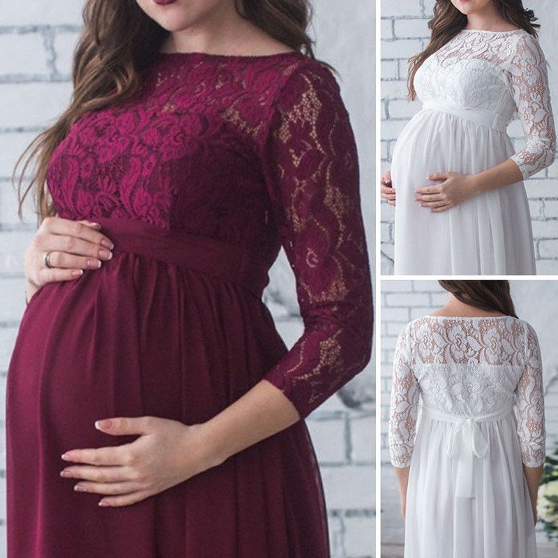 Pregnant Maternity Photography Props Women Pregnancy dress - 图2