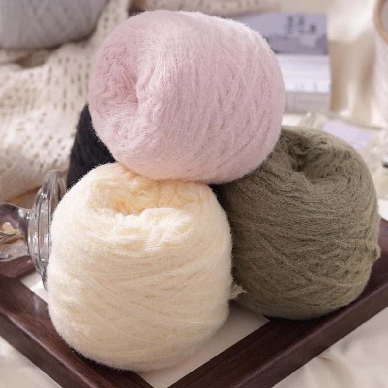 围巾材料包柔软亲肤手工毛线小糯米diy礼物送男女友云朵慕斯编织,淘宝优惠券,粉丝福利购,淘宝优惠卷