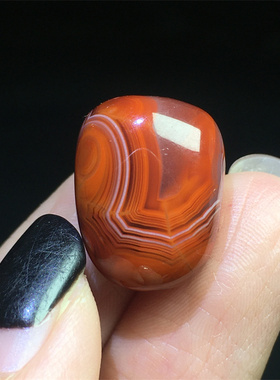 纯天然男女南红玛瑙手串单珠配饰