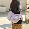 Nylon crossbody bag large capacity travel dumpling bag