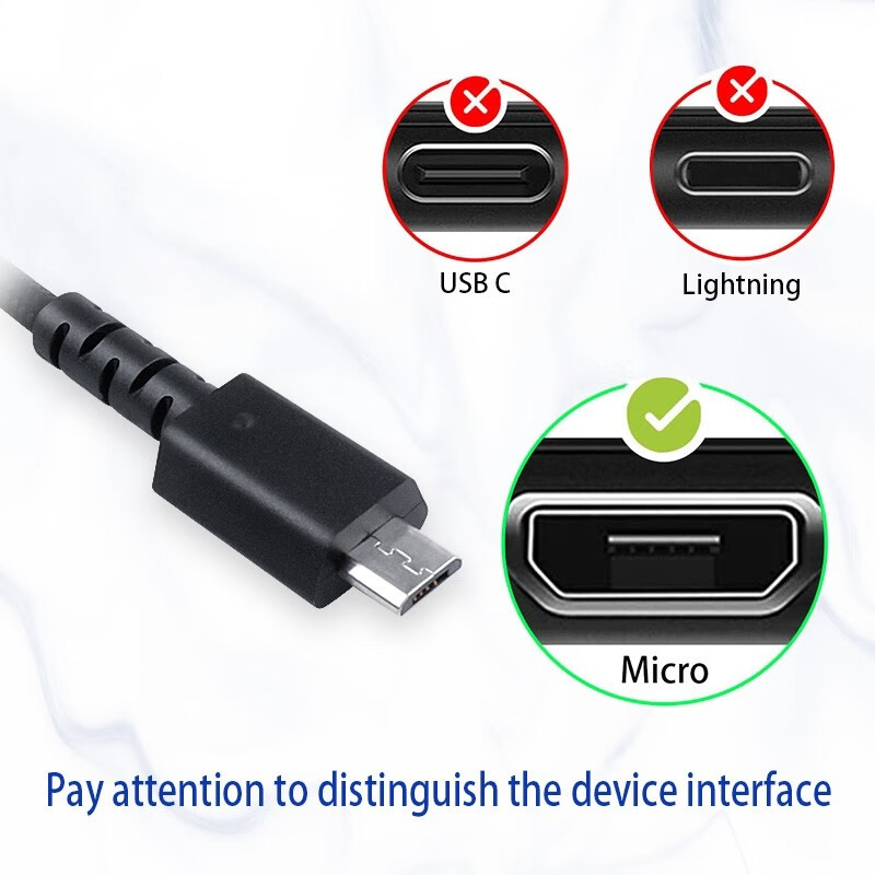 适用于机械师M7无线蓝牙鼠标Type-C充电线电脑USB键盘耳机数据线支持有线模式连接线5A超级快充数据C口传输线