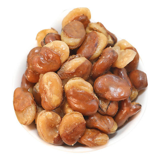 Crispy fried broad bean snack glutinous beans