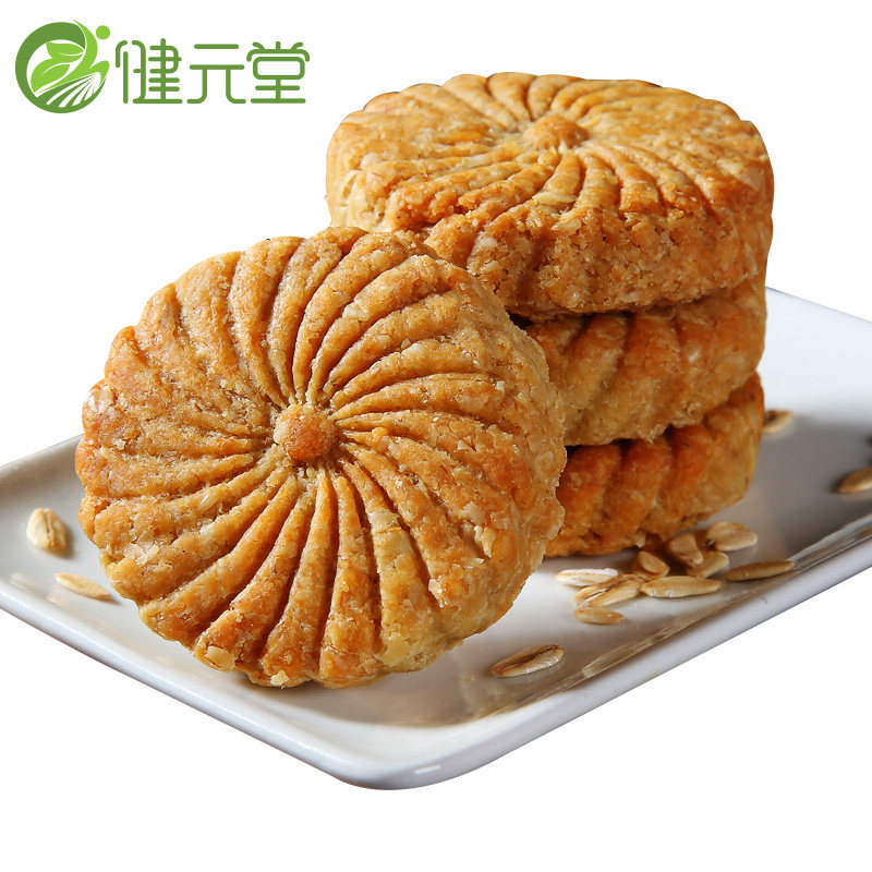 魔芋饼干糖精压缩杂卡脂肪热量燕麦 锦玟食品营养（消化）饼干