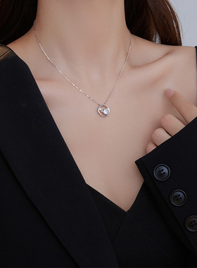 新款S925银北斗星项链女轻奢高级