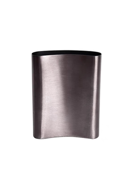 全新清仓处理拉丝曲面横向长方形花器中式花瓶摆件样板房酒店