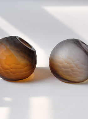 公司田园风居家床头书房玻璃花瓶