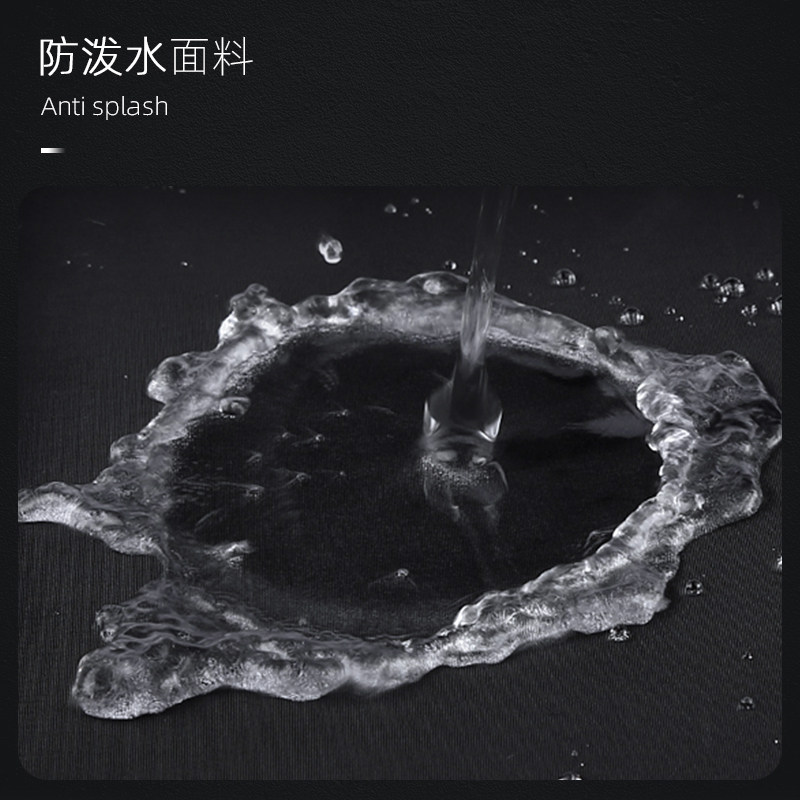 工装风男日系机能骑行多功能斜挎包 墨一男士包袋