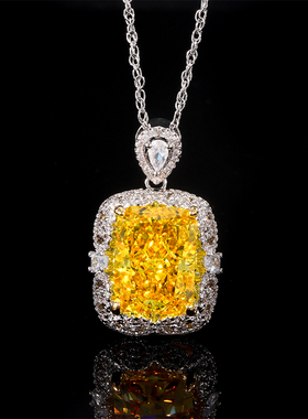 高碳钻轻奢高级简约时尚吊坠