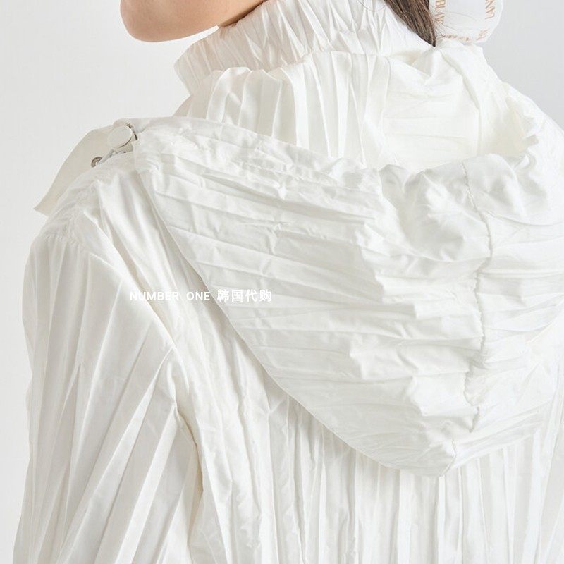 韩国代购高尔夫球服26年女春可拆卸兜帽防紫外线防水长袖上衣外套,淘宝优惠券,粉丝福利购,淘宝优惠卷