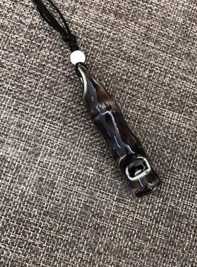 新品圣诞节花千骨口哨情侣项链吊坠陶瓷饰品毛衣链中长款厂家直销