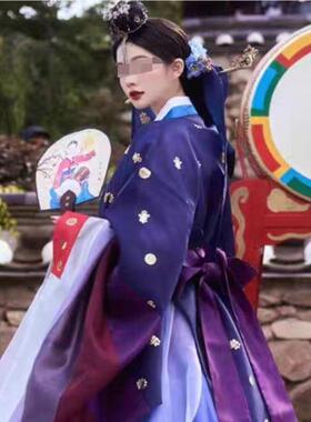 租女中国风古装超仙襦裙套装