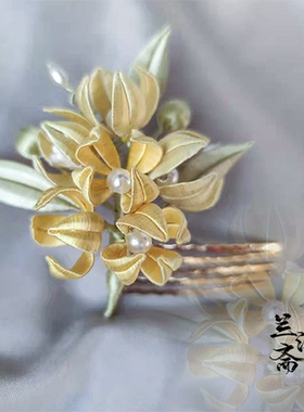 发簪桂花古风原创设计
