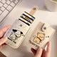 Cute anti-demagnetization card case multi-card certificate storage bag small credit card position cartoon trendy pull-out card bag women