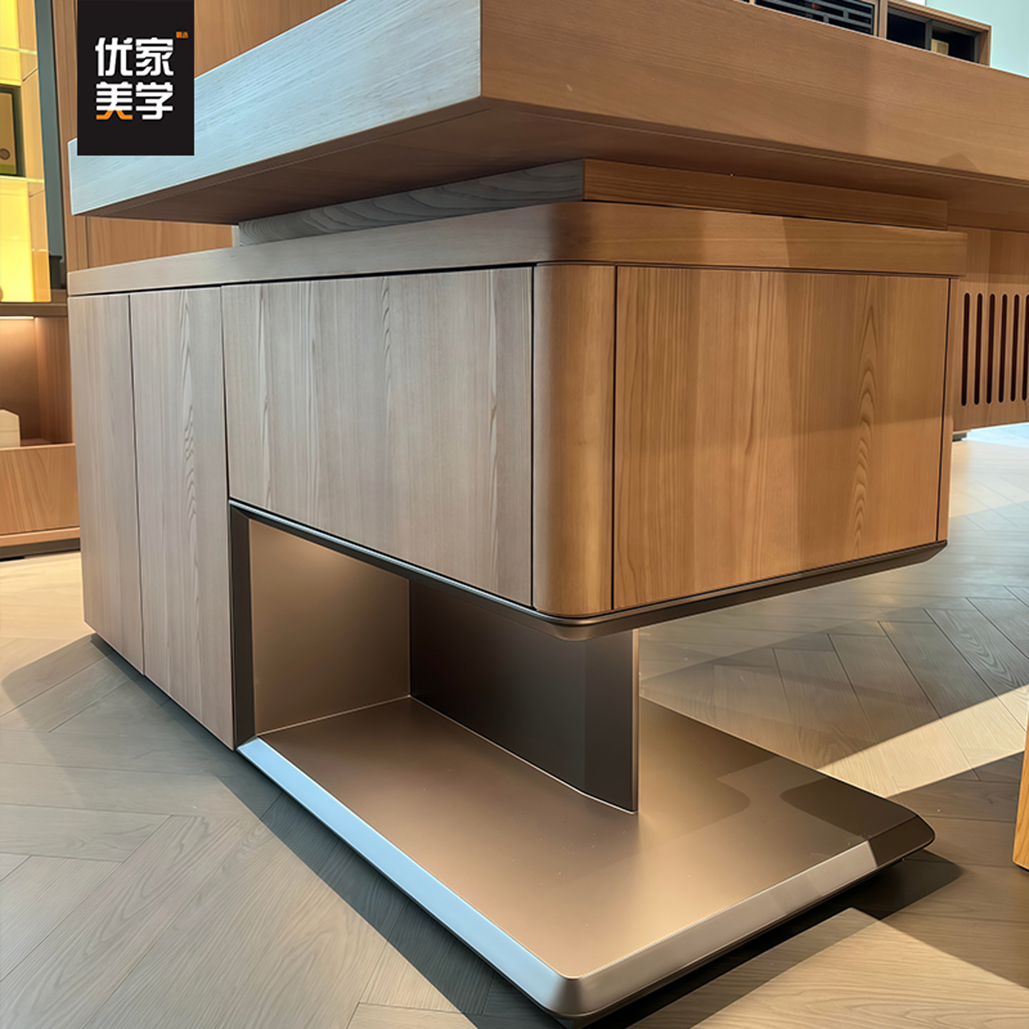 新中式茶桌北美黑胡桃木现代轻奢高端别墅客厅家用实木泡茶桌茶台,淘宝优惠券,粉丝福利购,淘宝优惠卷