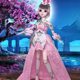 60 cm Doulu Xiaowu doll girl children's toy birthday gift Xiaowu simulation dress-up princess doll