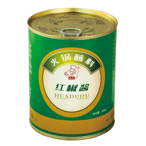 滑嘟嘟红椒酱850g 火锅蘸料调料 豆捞火锅蘸酱拌饭拌面酱 - 图1