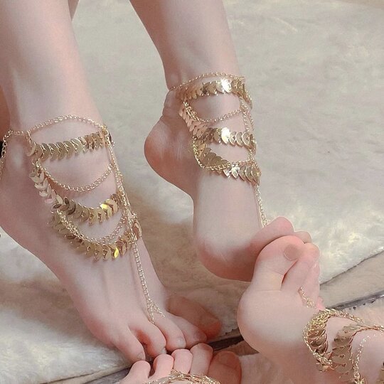 Anklet ethnic style dance chain anklet