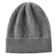 Hat pure wool warm knitted hat rhombus
