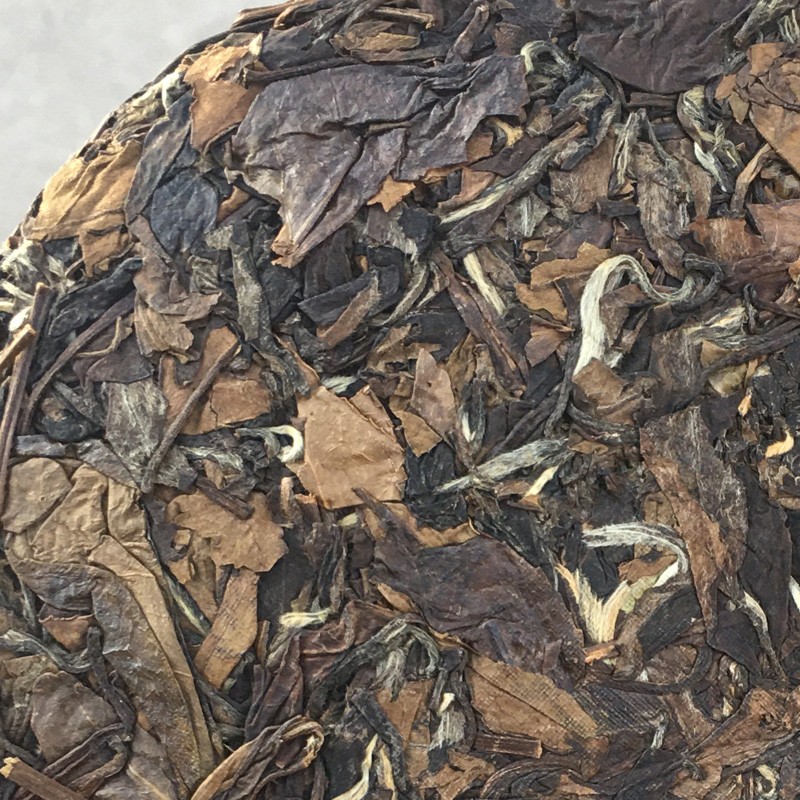 2016陈年老白茶350g枣香福鼎老白茶茶叶寿眉贡眉老白茶茶饼散装-图2